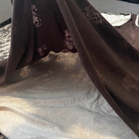 Lydia Hirscher brown flowy dress Size L - Picture 4 of 6